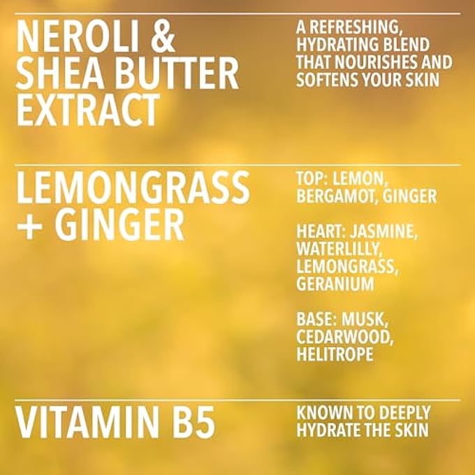 Afina LEMONGRASS & GINGER LUXURY HAND WASH - 500ML HAND SOAP BOTTLE - LEMON, BERGAMOT & GINGER NOTES WITH A DEEP BASE OF MUSK, CEDARWOOD & HELIOTROPE - VEGAN FRIENDLY HANDWASH - UK PRODUCED - Image 3